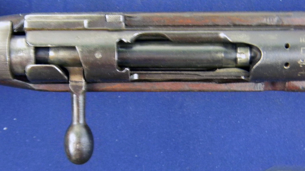 markings as does the right side of the buttstock a large oval arsenal